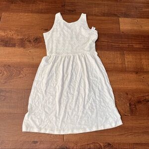 NWT girls youth white crochet top dress Sz xxl extra extra large 16 old navy